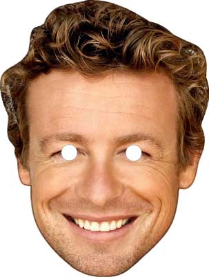 Simon Baker Celebrity Mask