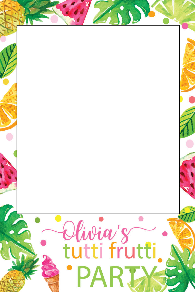 Summer Fruits 324 Selfie Frame - 90cm x 60cm