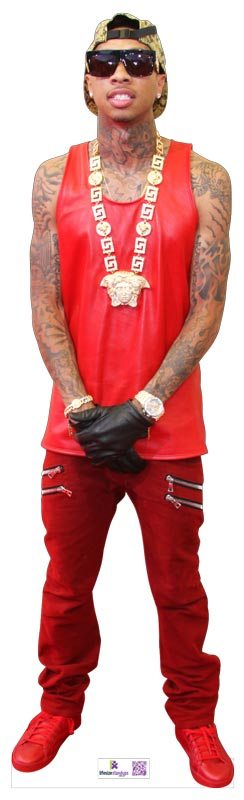 Tyga Cardboard Cutout