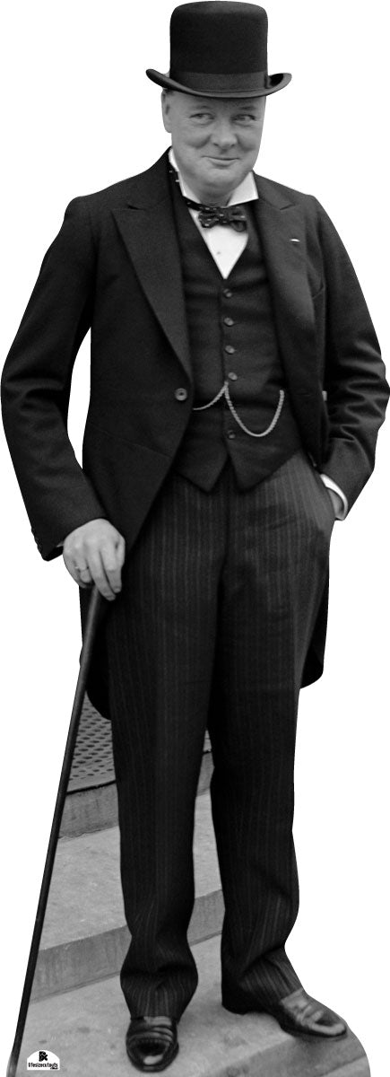 Winston Churchill 214 Celebrity Cutout